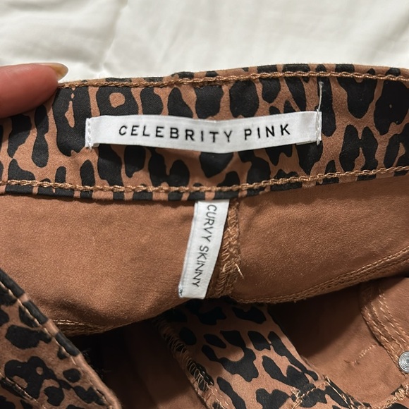 Celebrity pink leopard jeans - Picture 5 of 8